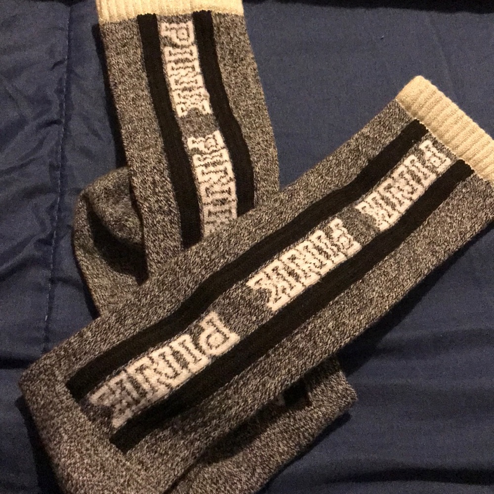 Two pink socks
